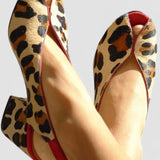 Louison - Leopardimustriga sandaalid