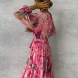 Luísa - Lilleline Ümbermähkiv Kleid