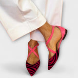 Zebra Musteriga Ballerinad