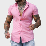 Ricardo - Lühikeste Varrukatega Slim Särk