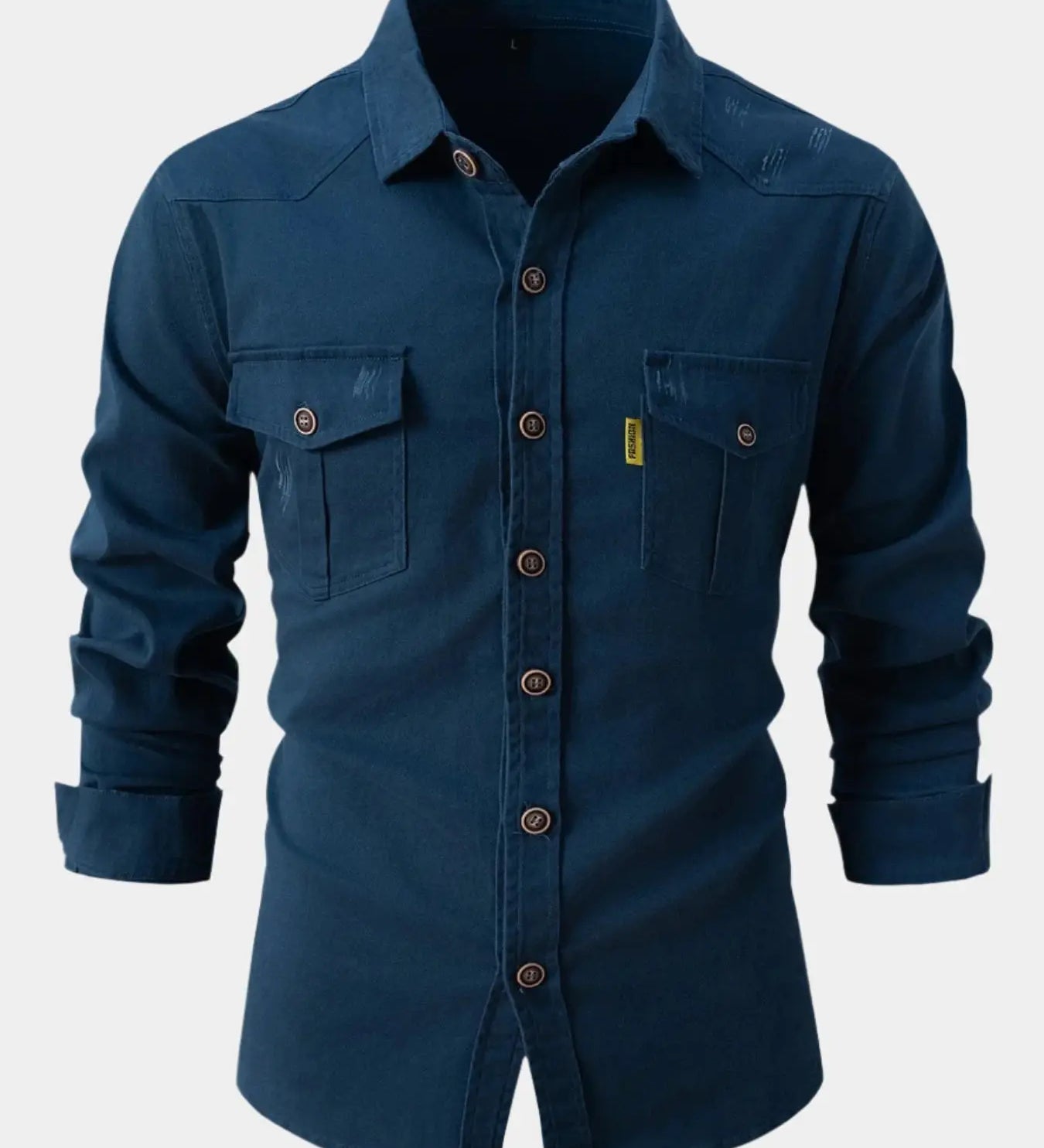 Denim Segakanga Särk - Nööpidega