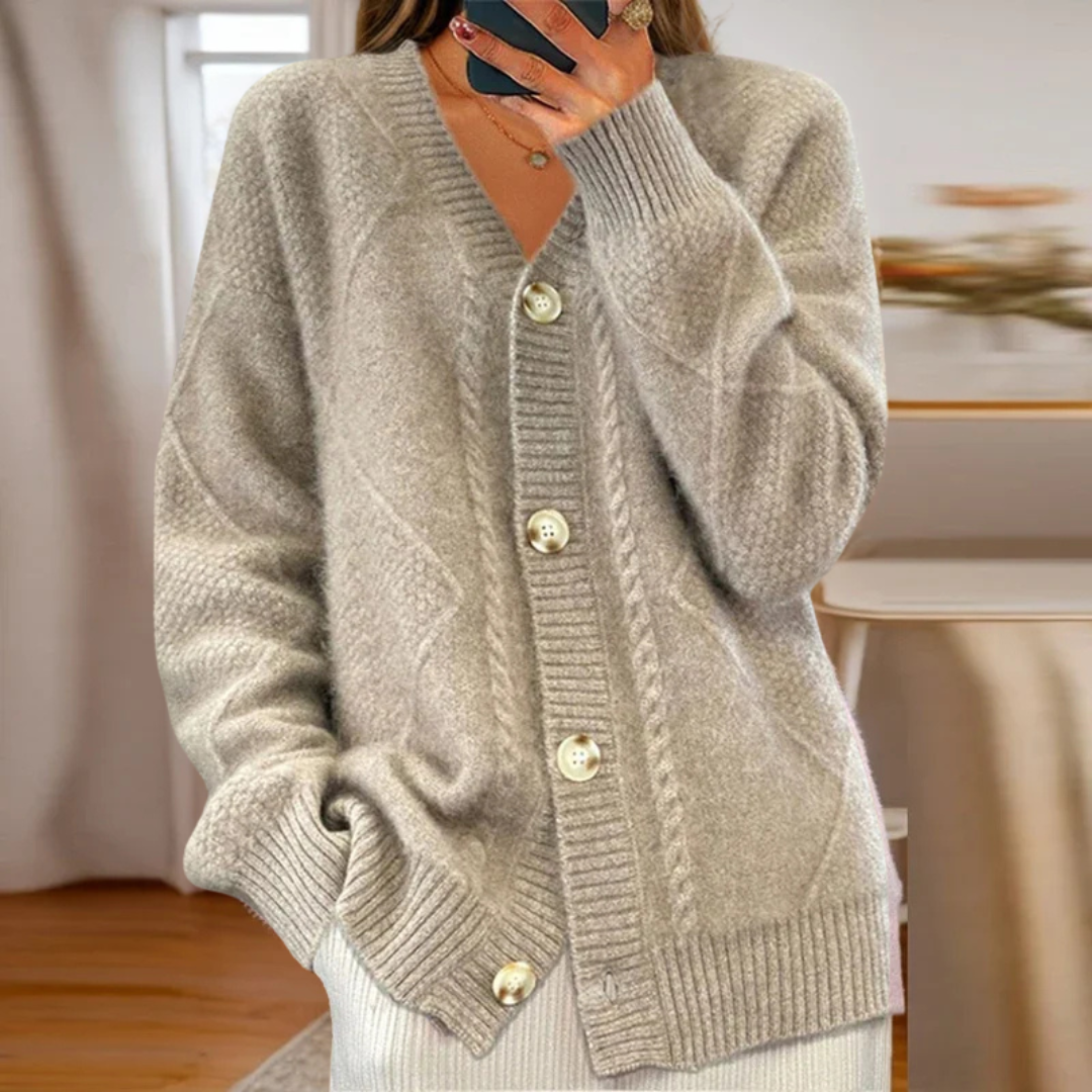 Eloísa - Ribakudumist Cardigan