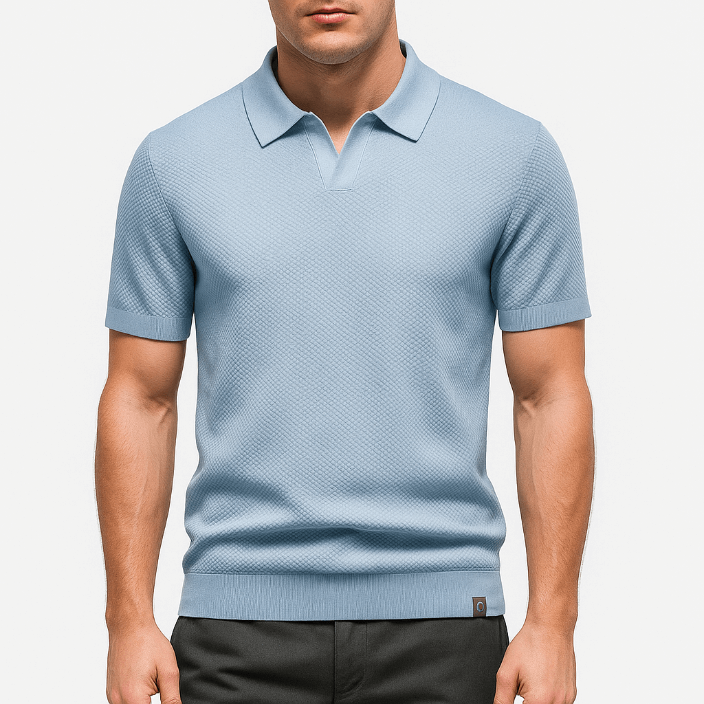 Polüestrist polo särk - tekstureeritud