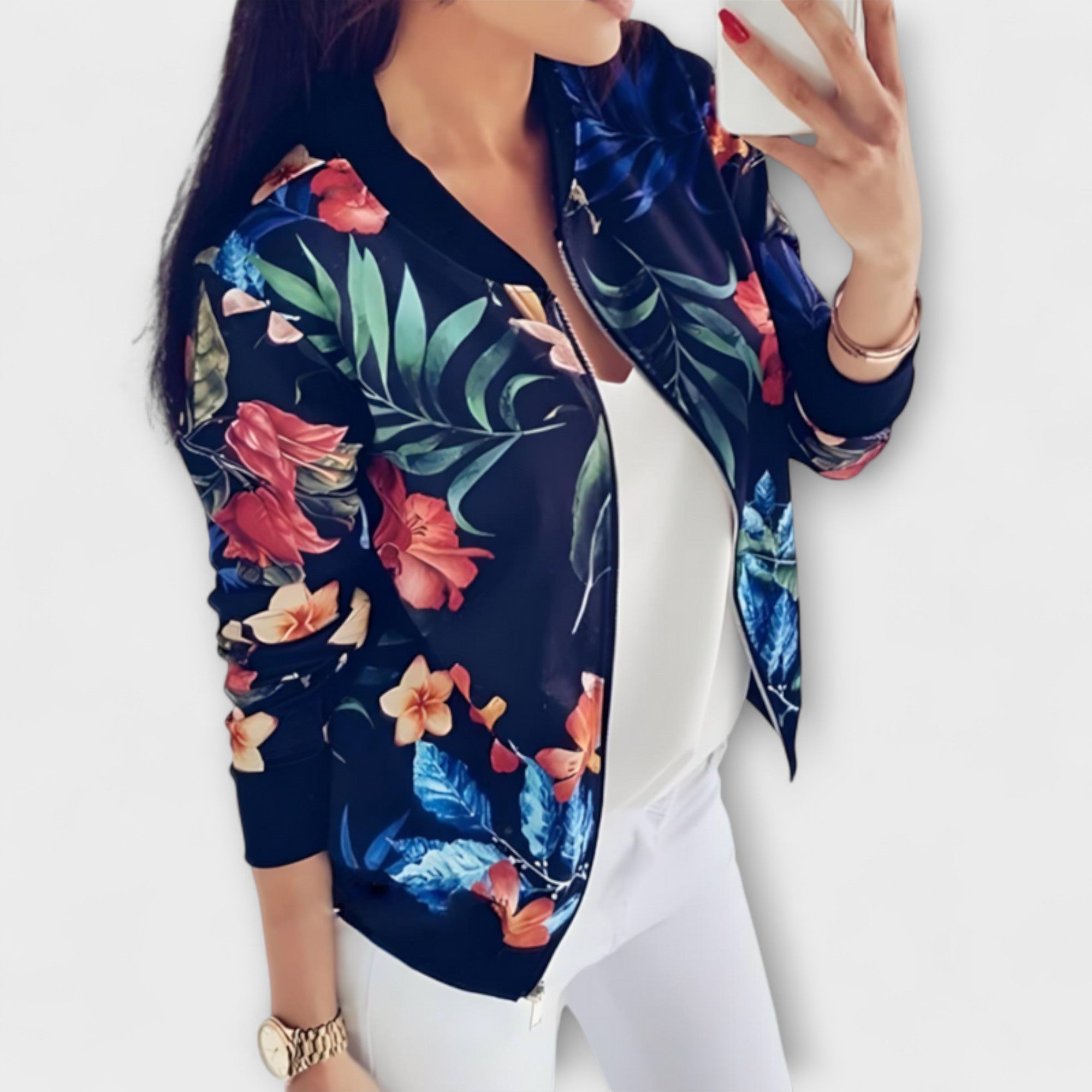 Andreia - Elegantne lilleline bomberjakk